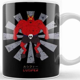 Baskı Dükkanı Lucifer Retro Japanese South Park Kupa