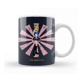 Baskı Dükkanı Lucy Heartfilia Retro Japanese Fairy Tail Kupa