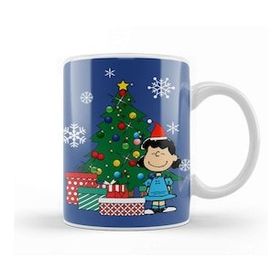 Baskı Dükkanı Lucy Van Pelt Around The Christmas Tree Kupa