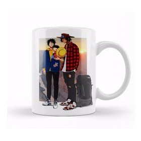 Baskı Dükkanı Luffy x Ace Travel Brothers Kupa
