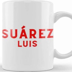 Baskı Dükkanı Luis Suarez Carton Art Kupa