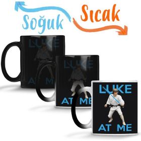 Baskı Dükkanı Luke At Me 2 Sihirli Porselen Kupa