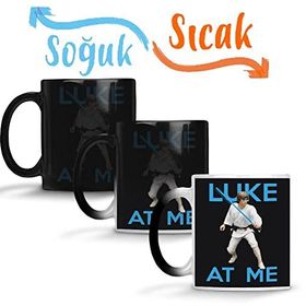 Baskı Dükkanı Luke At Me 2 Sihirli Porselen Kupa