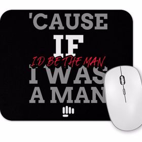 Baskı Dükkanı Lyrictaylor Swift the Man Mouse Pad
