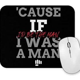 Baskı Dükkanı Lyrictaylor Swift the Man Mouse Pad