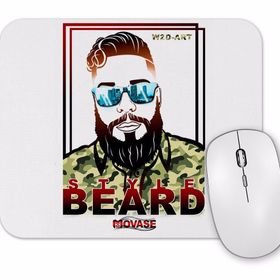 Baskı Dükkanı M1 Style Beard Mouse Pad