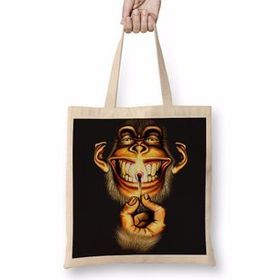 Baskı Dükkanı Macaco Aceso Bez Çanta