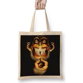 Baskı Dükkanı Macaco Aceso Bez Çanta