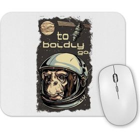 Baskı Dükkanı Macaco Astronauta Mouse Pad