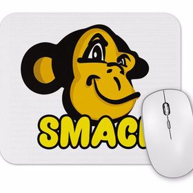 Baskı Dükkanı Macaquinho Smack Mouse Pad
