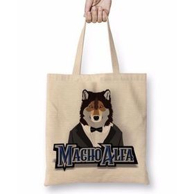 Baskı Dükkanı Macho Alfa Bez Çanta