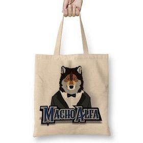 Baskı Dükkanı Macho Alfa Bez Çanta