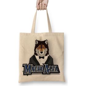 Baskı Dükkanı Macho Alfa Bez Çanta
