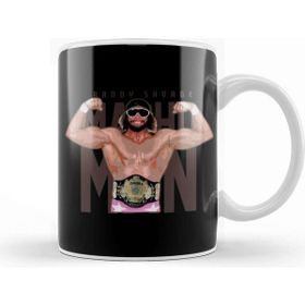 Baskı Dükkanı Macho Man Cream Kupa