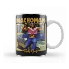 Baskı Dükkanı Macho Man Randy Savage Retro Kupa