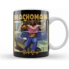 Baskı Dükkanı Macho Man Randy Savage Retro Kupa