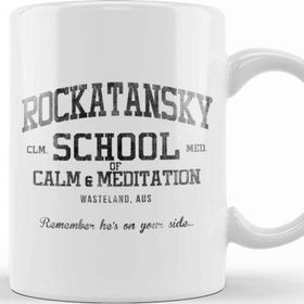 Baskı Dükkanı Mad Max Rocktansky School of Calm Kupa