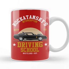 Baskı Dükkanı Mad Max Rocktanskys Driving School Kupa
