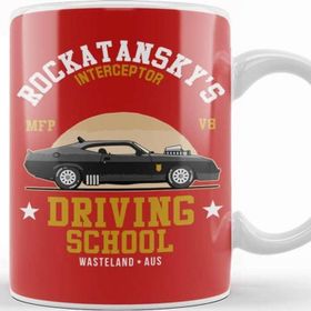 Baskı Dükkanı Mad Max Rocktanskys Driving School Kupa