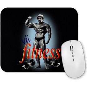 Baskı Dükkanı Madruga Fitness 2 Mouse Pad