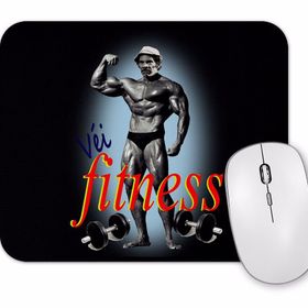 Baskı Dükkanı Madruga Fitness 2 Mouse Pad