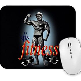 Baskı Dükkanı Madruga Fitness 2 Mouse Pad