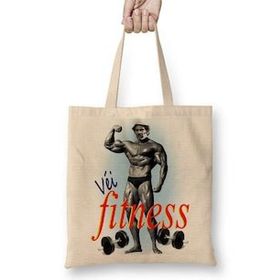 Baskı Dükkanı Madruga Fitness Bez Çanta