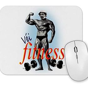 Baskı Dükkanı Madruga Fitness Mouse Pad