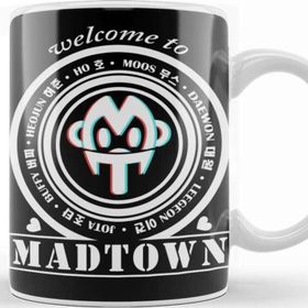 Baskı Dükkanı Madtown Logo Welcome Smaller Kupa