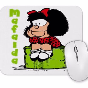 Baskı Dükkanı Mafalda Düşünceli Mouse Pad
