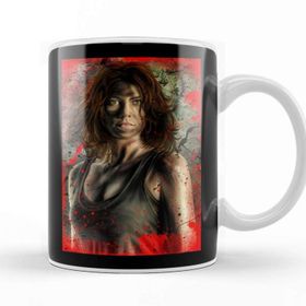 Baskı Dükkanı Maggie Green Red Kupa