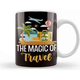 Baskı Dükkanı Magic Of Travel Wanderlust Blogger Traveler Nature Adventure Kupa