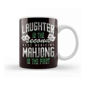 Baskı Dükkanı Mahjong Addiction Board Game Player Mah-Jongg Solitaire Fan Kupa