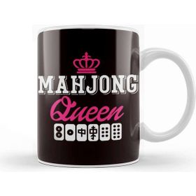 Baskı Dükkanı Mahjong Princess Player Board Game Mah-Jongg China Solitaire Kupa