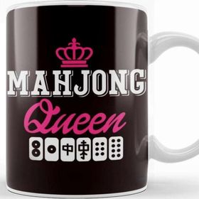 Baskı Dükkanı Mahjong Princess Player Board Game Mah-Jongg China Solitaire Kupa