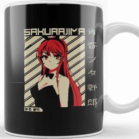 Baskı Dükkanı Mai Sakurajima - Rascal Does Not Dream Of Bunny Girl Sempai Anime Kupa