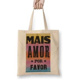 Baskı Dükkanı Mais Amor Bez Çanta