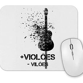 Baskı Dükkanı Mais Violoes Menos Viloes Mouse Pad