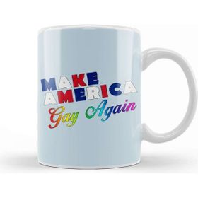 Baskı Dükkanı Make America Gay Again Lgbtq Pride Kupa