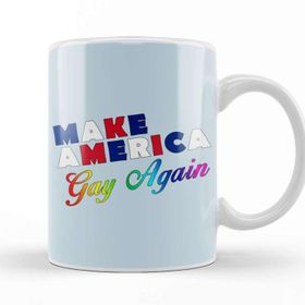 Baskı Dükkanı Make America Gay Again Lgbtq Pride Kupa