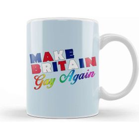 Baskı Dükkanı Make Britain Gay Again Lgbtq Pride Kupa