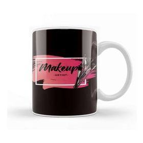 Baskı Dükkanı Make Up Artist Cosmetologist Beauty Salon Cosmetics Lipstick Kupa