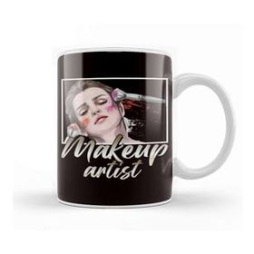 Baskı Dükkanı Make Up Artist Cosmetologist Beauty Salon Cosmetics Lipstick Kupa