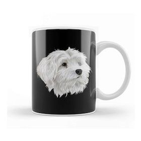 Baskı Dükkanı Maltese Dog 01 Kupa