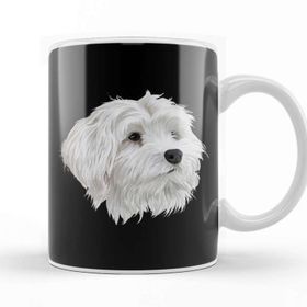 Baskı Dükkanı Maltese Dog 01 Kupa