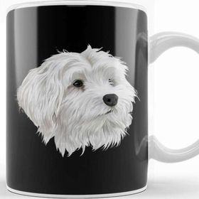 Baskı Dükkanı Maltese Dog 01 Kupa