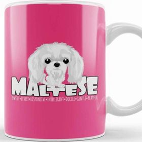 Baskı Dükkanı Maltese Dog 02 Kupa