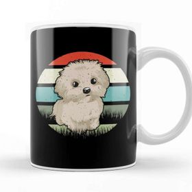 Baskı Dükkanı Maltese Dog 03 Kupa