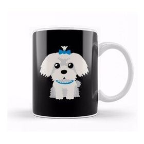 Baskı Dükkanı Maltese Dog Gift for Owner Maltese Dog Lover Kupa