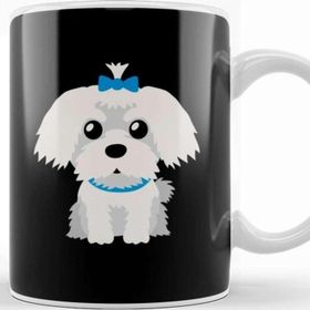 Baskı Dükkanı Maltese Dog Gift for Owner Maltese Dog Lover Kupa